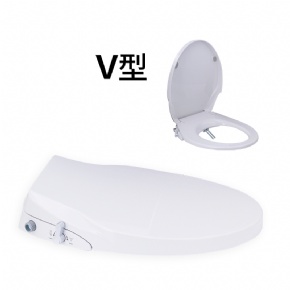 V shape Soft close non-electric Toilet spary seat cover