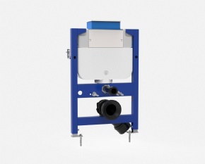 Toilet concealed cistern